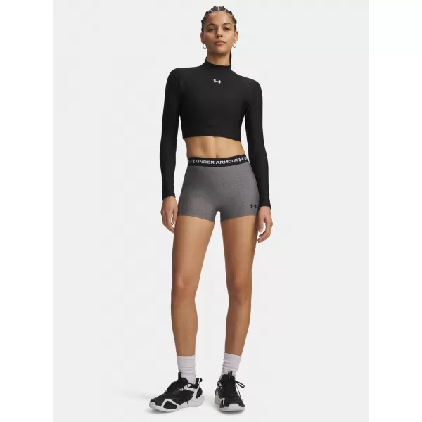  Pantaloni scurți de damă UNDER ARMOUR HEATGEAR SHORTY 6010725-019 GRI 
