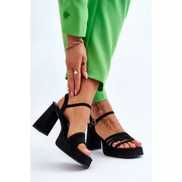  Sandale de dama BOTO VERDA 24605 NEGRU 
