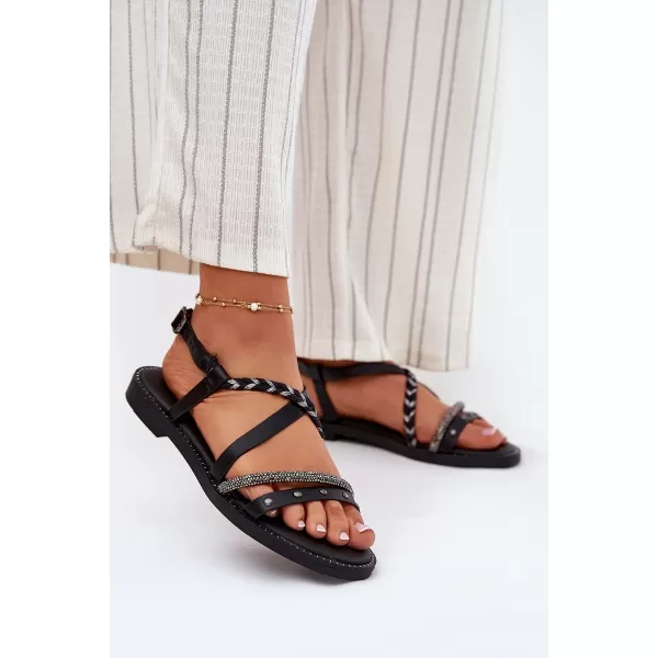  Sandale de dama VINCEZA 17379 NEGRU 