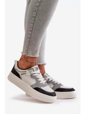Adidași de damă BIG STAR OO274028 WHITE Pantofi Big Star