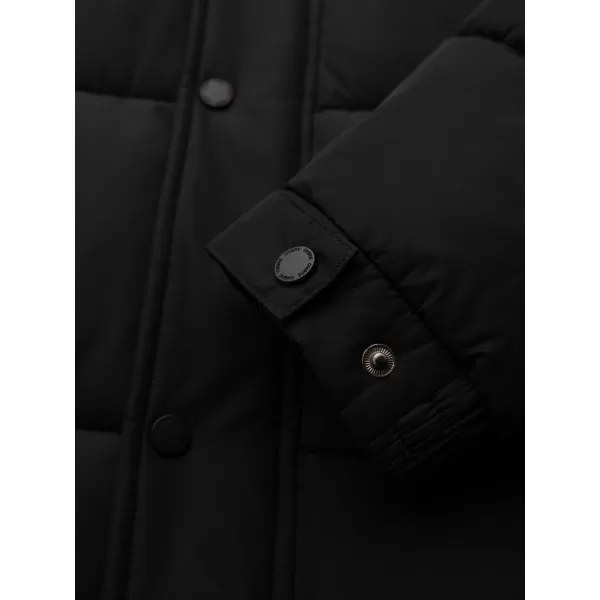  Geaca de iarna pentru barbati OMBRE OM-JALJ-0309 NEGRU 