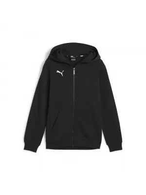 Hanorac pentru copii PUMA TEAMGOAL CASUALS HOODED JKT 658596_03 PUMA NEGRU/PUMA ALB