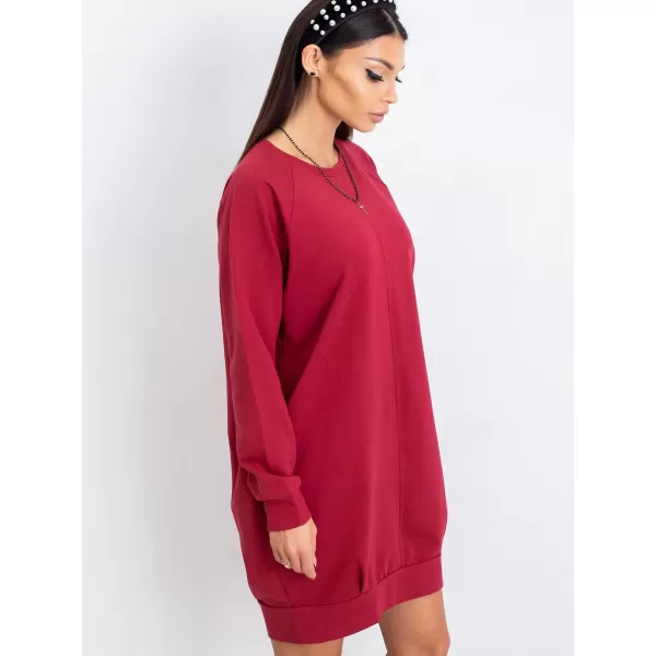  Rochie BASIC FEEL GOOD RV-TU-5184.93P BURGUNDIA 