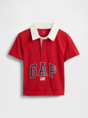 Tricou pentru copii GAP LOGO TEE 779647-00 NOU ALB