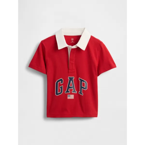  Tricou pentru copii GAP LOGO TEE 779647-00 NOU ALB 