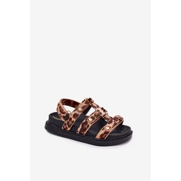  Sandale pentru copii BOTO LUNESSA 38047 LEOPARD 