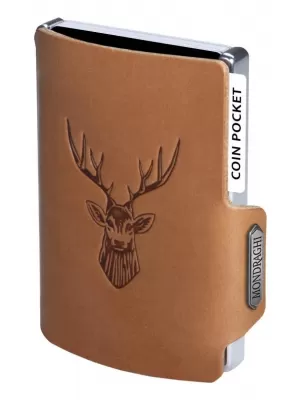 Portofel MONDRAGHI Silhouette Classic Deer CARAMEL