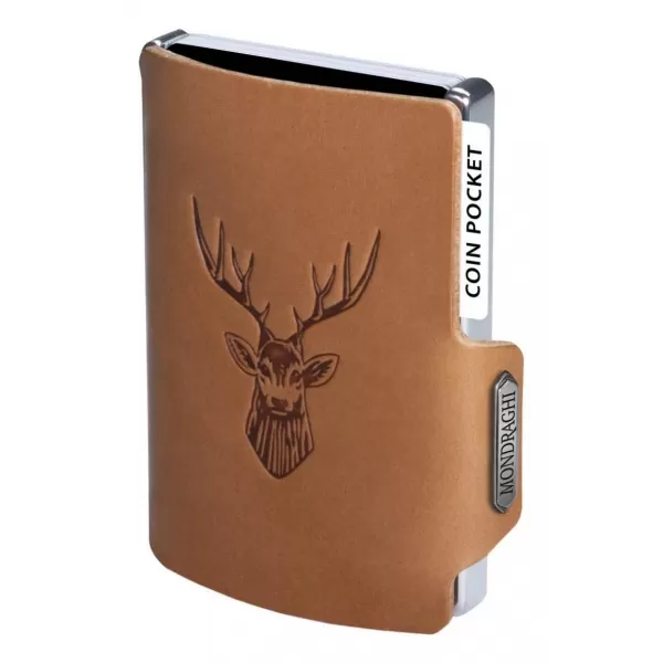  Portofel MONDRAGHI Silhouette Classic Deer CARAMEL 
