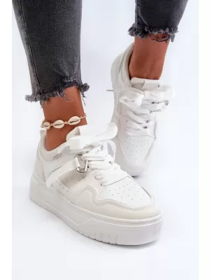 Adidași de damă BOTO MOUN 31366 ALB