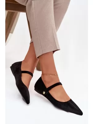 Balerini de dama BOTO GISANNE 40573 NEGRU