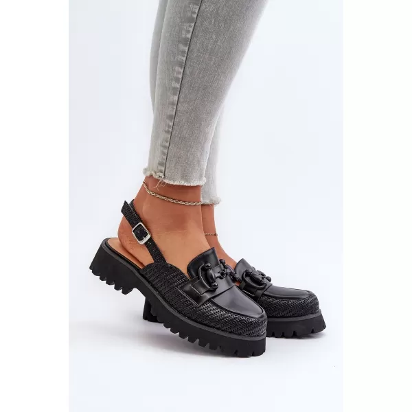  Sandale de dama D&A MR38-656 NEGRU 