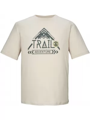 Tricou pentru bărbați KILLTEC KOS 1 43973-260 CREMOS