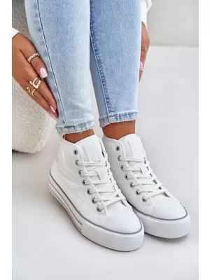 Adidași de damă BIG STAR OO274A473 WHITE Pantofi Big Star