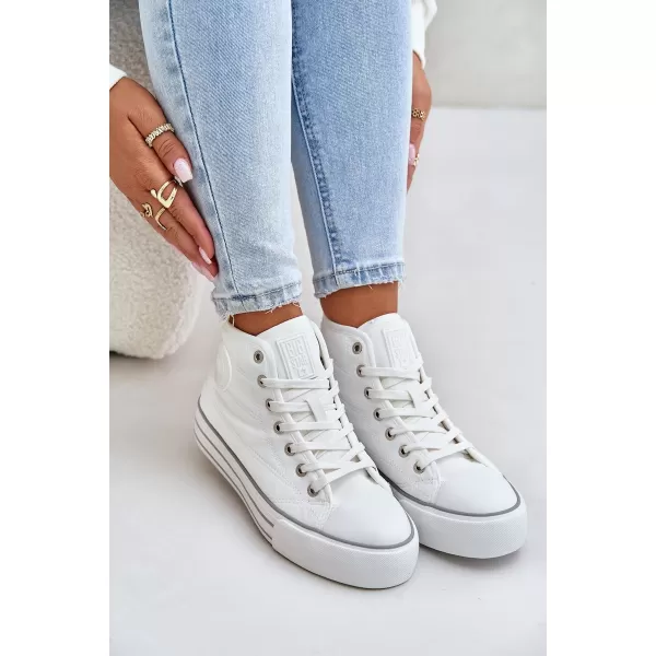  Adidași de damă BIG STAR OO274A473 WHITE Pantofi Big Star 