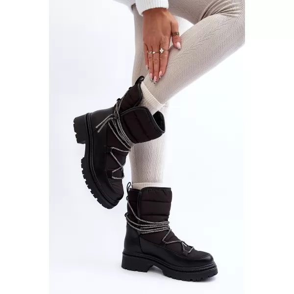  Pantofi de dama BOTO RILANA 29457 NEGRU 