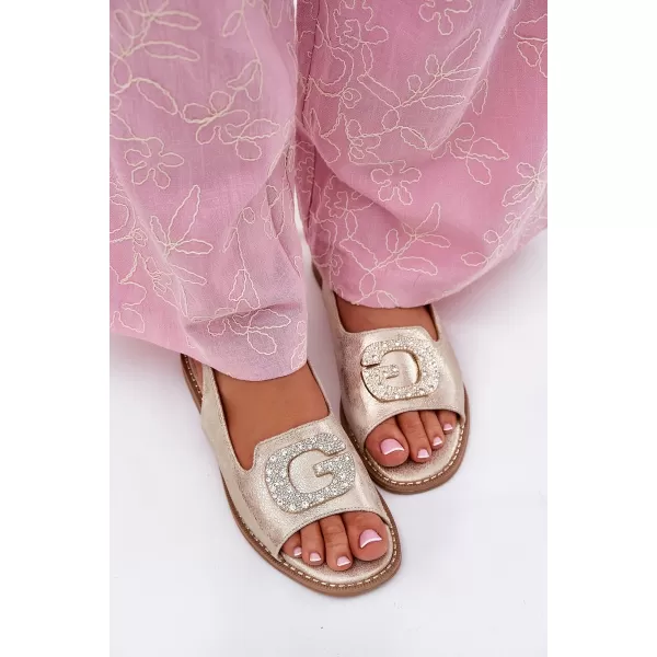  Sandale de dama S.BARSKI KV51-080 AUR DESCHIS 