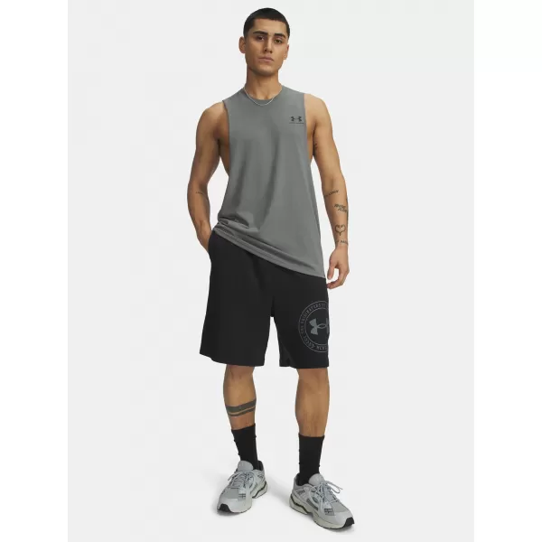  Pantaloni scurți pentru bărbați UNDER ARMOUR RIVAL LW GRAPHIC SHORTS 6014689-001 NEGRU 