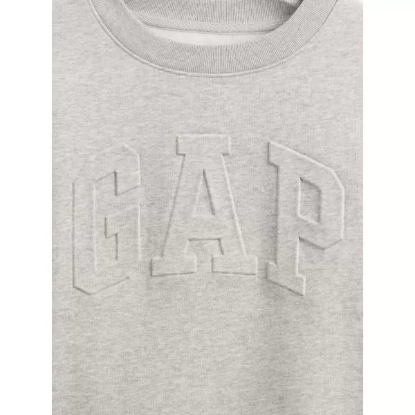  Hanorac de dama GAP LOGO SWEATSHIRT 799272-02 GRI DESCHIS DESCHIS 