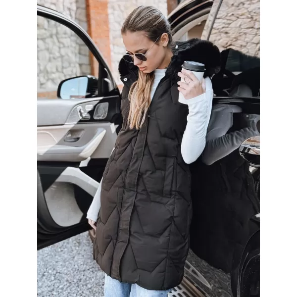  Vesta de dama DSTREET TY5262 NEGRU 