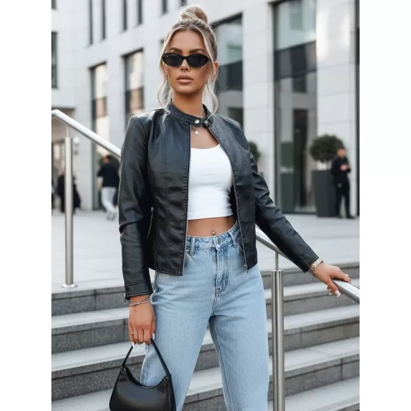  Geaca de dama DSTREET TY3896 NEGRU 