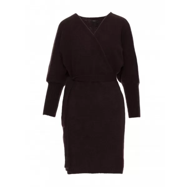  Rochie MOE M631 CIOCOLATĂ 
