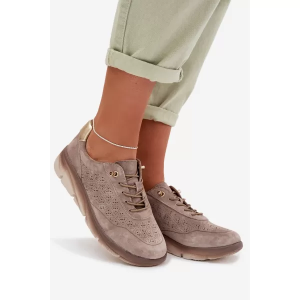  Adidași de damă SERGIO LEONE SP-002 MARO 