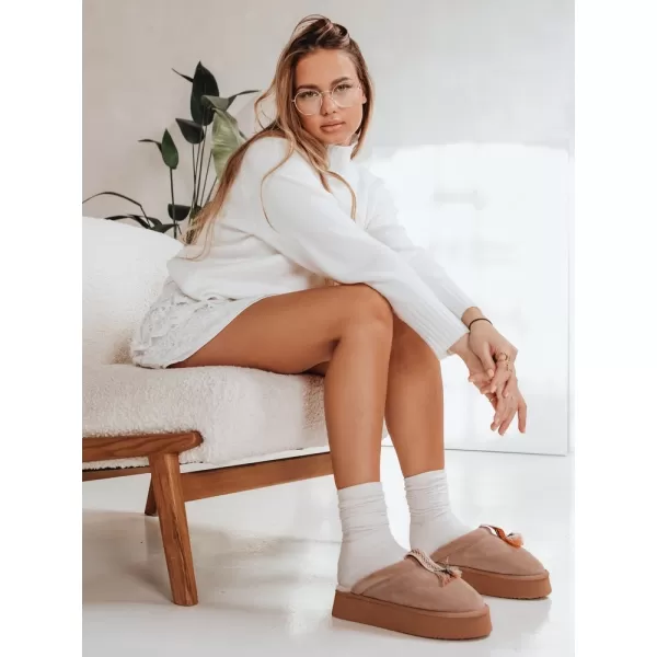  Pantofi de dama DSTREET ZY1302 KAKI 