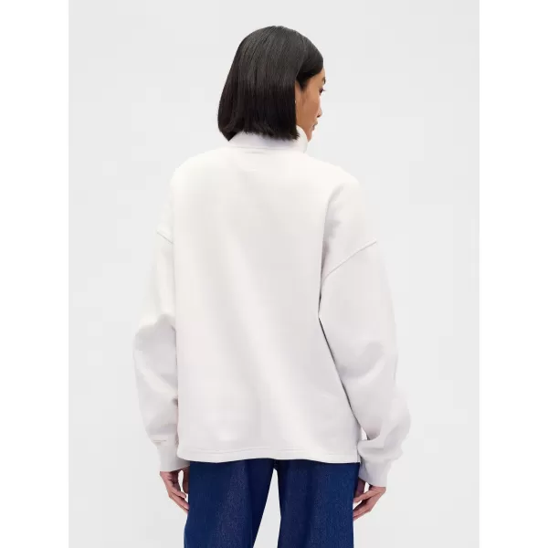  Hanorac GAP CORP LOGO HALF ZIP 873446-00 GRI OBIȘNUIT 