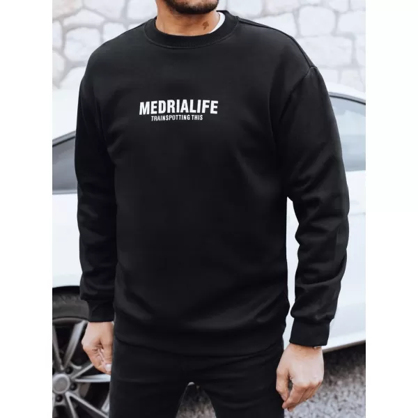  Hanorac pentru bărbați DSTREET BX5922 NEGRU 