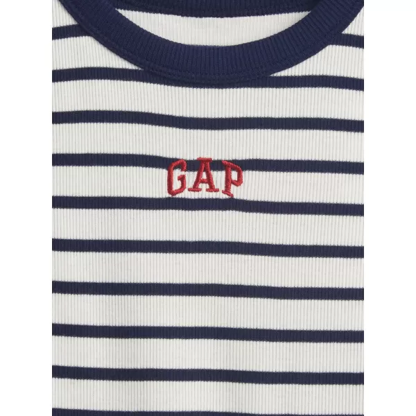  Maiou pentru copii GAP LOGO TANK 771346-00 DUNGĂ ALBĂ BLEUMARIN 