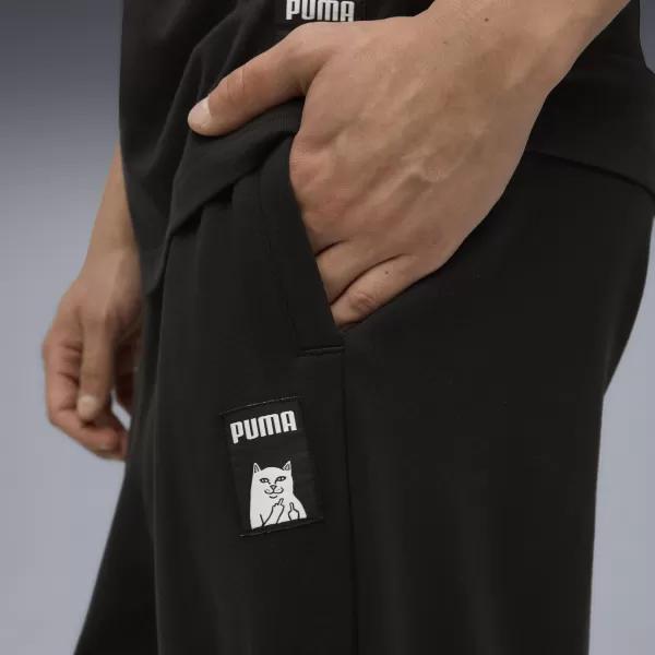  Pantaloni pentru bărbați PUMA X RIPNDIP SWEATPANTS 632416-01 PUMA NEGRU 