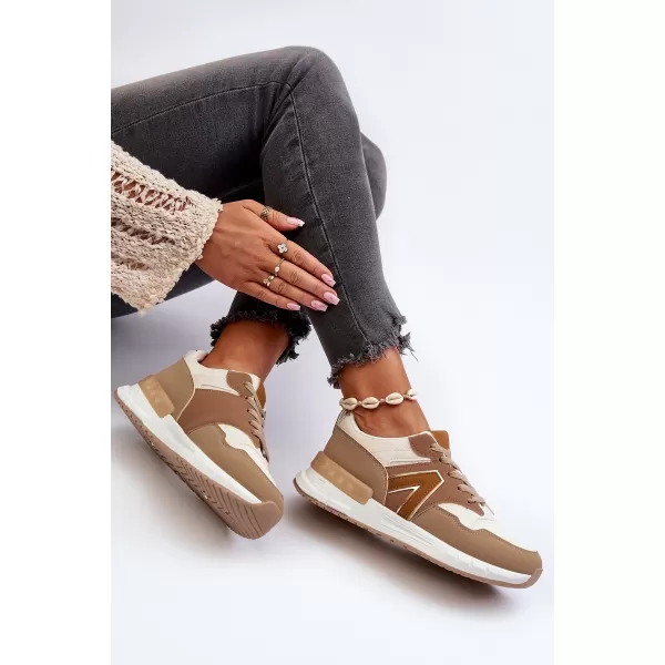  Adidași de damă BOTO VINELLI 31355 KAKI 