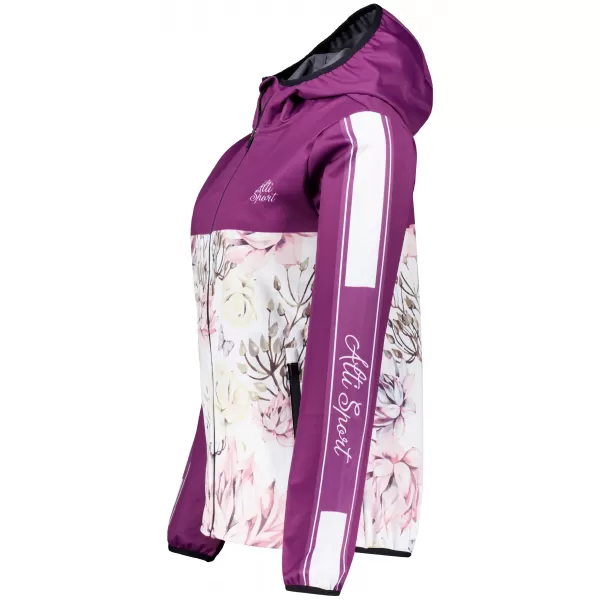  Jachetă softshell premium pentru femei ALTISPORT VOJ/ALW008JACK01 BURGUNDIA 