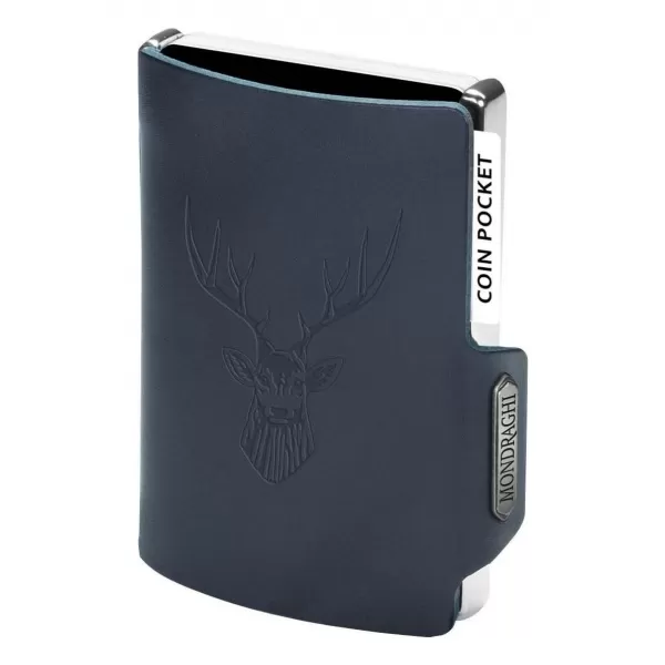  Portofel MONDRAGHI Silhouette Classic Deer ALBASTRU 