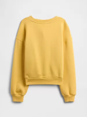 Hanorac pentru copii GAP LOGO SWEATSHIRT 797741-00 VÂNĂTOARE