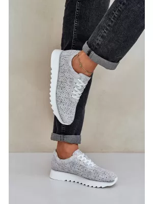 Pantofi de dama D&A LR51-635 ARGINT