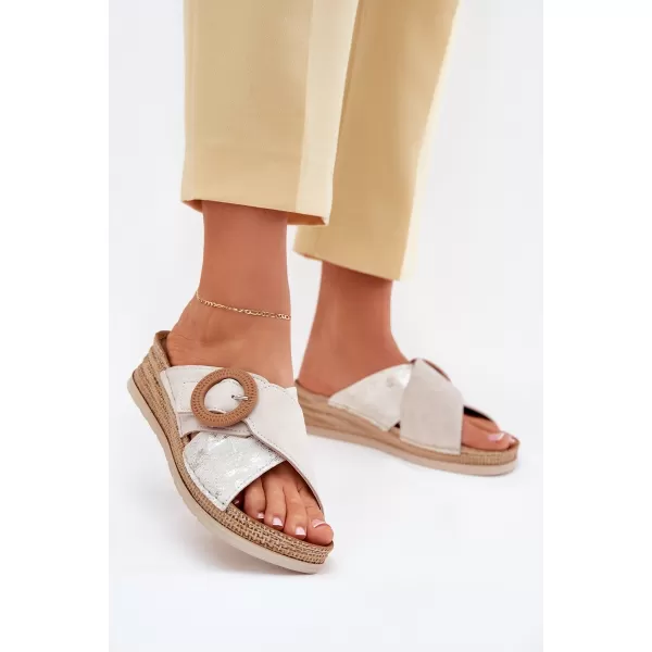  Sandale de dama INBLU RV000012 BEJ 