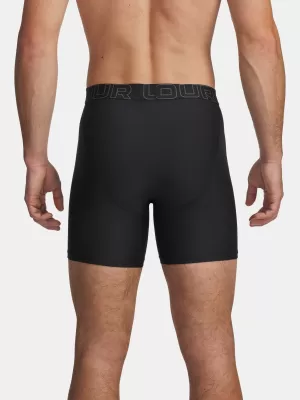 Boxeri pentru bărbați UNDER ARMOUR PERFORMANCE POUCH - SOLID 6IN - 2 6011474-001 NEGRU