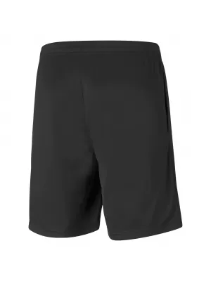 Pantaloni scurți pentru bărbați PUMA TEAMRISE TRAINING SHORTS 657336_03 PUMA NEGRU/PUMA ALB