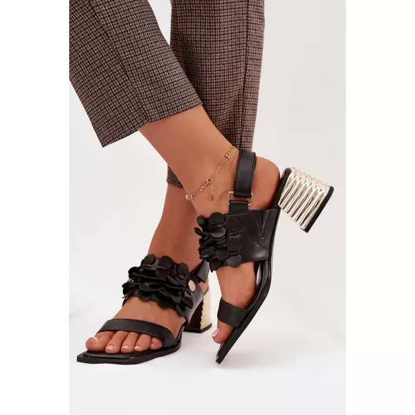  Sandale de dama D&A CR61-3062 NEGRU 