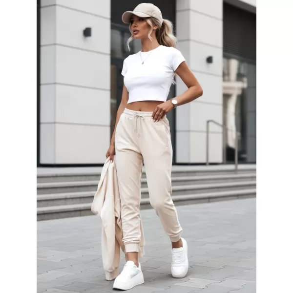  Pantaloni de dama DSTREET UY2841 BEJ 