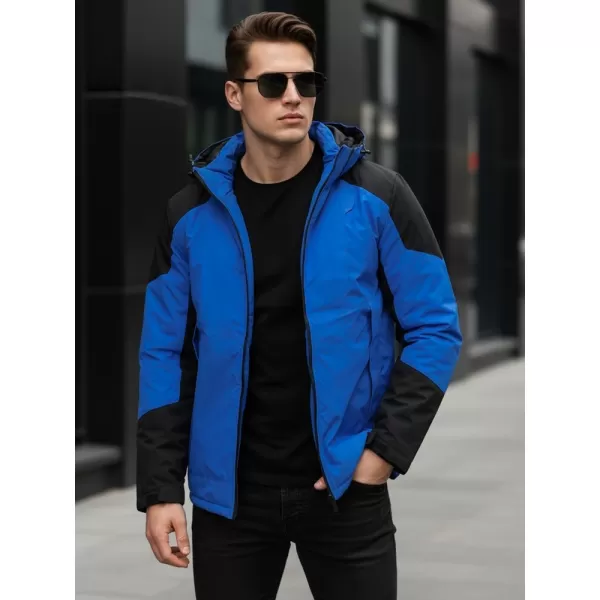  Jachetă pentru bărbați DSTREET TX5122 ALBASTRU 