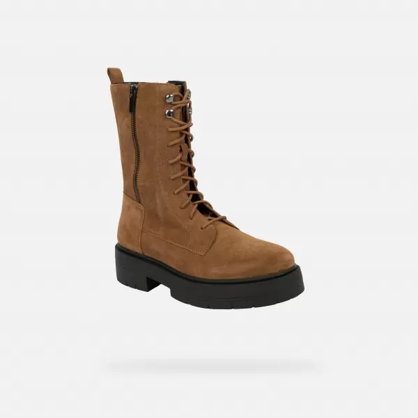  Botine de dama GEOX SPHERICA EC7 G004252 MARO 