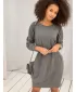 Rochie BASIC FEEL GOOD RV-TU-5184.93P GRI ÎNCHIS