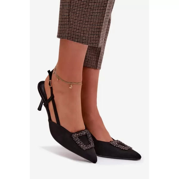  Sandale de dama BOTO ISMERIA 41661 NEGRU 