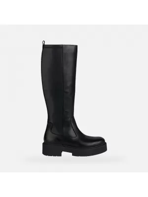 Cizme de dama GEOX SPHERICA EC7 G004247 NEGRU
