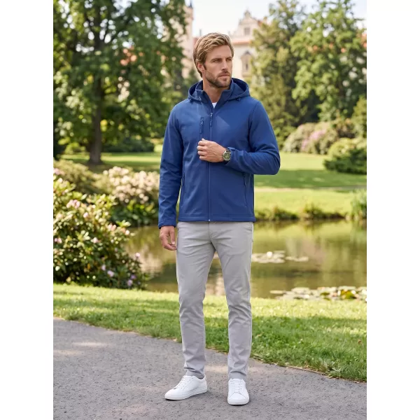  Jachetă softshell pentru bărbați ALTISPORT NoPrint NP/ALM845 ALBASTRU REGAL 