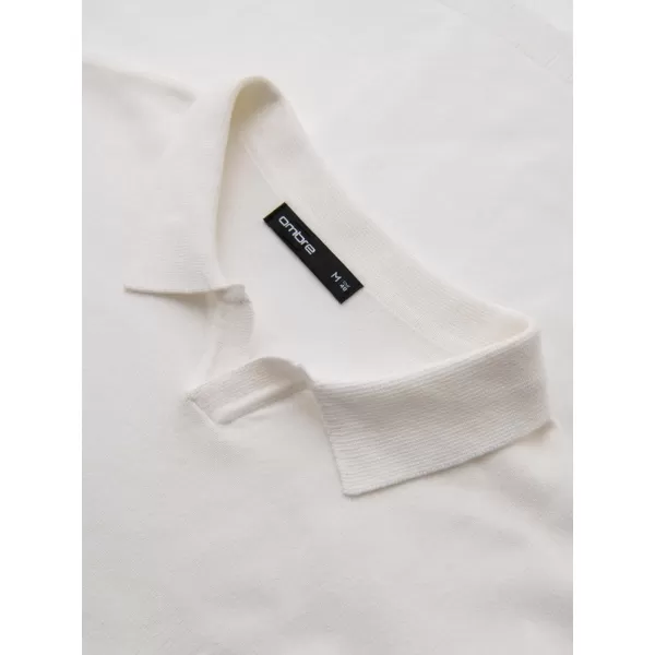  Pulover pentru bărbați OMBRE OM-POLS-0140 ALB 