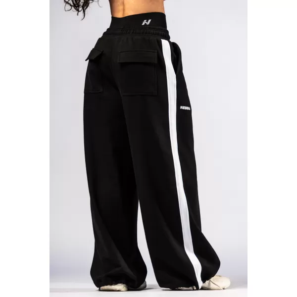  Pantaloni de trening supradimensionati POWER 896 BLACK Nebbia 