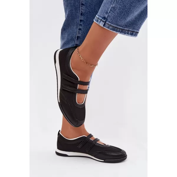  Balerini de dama BOTO FARVESSA 41587 NEGRU 